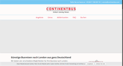 Desktop Screenshot of busreisen-london.com